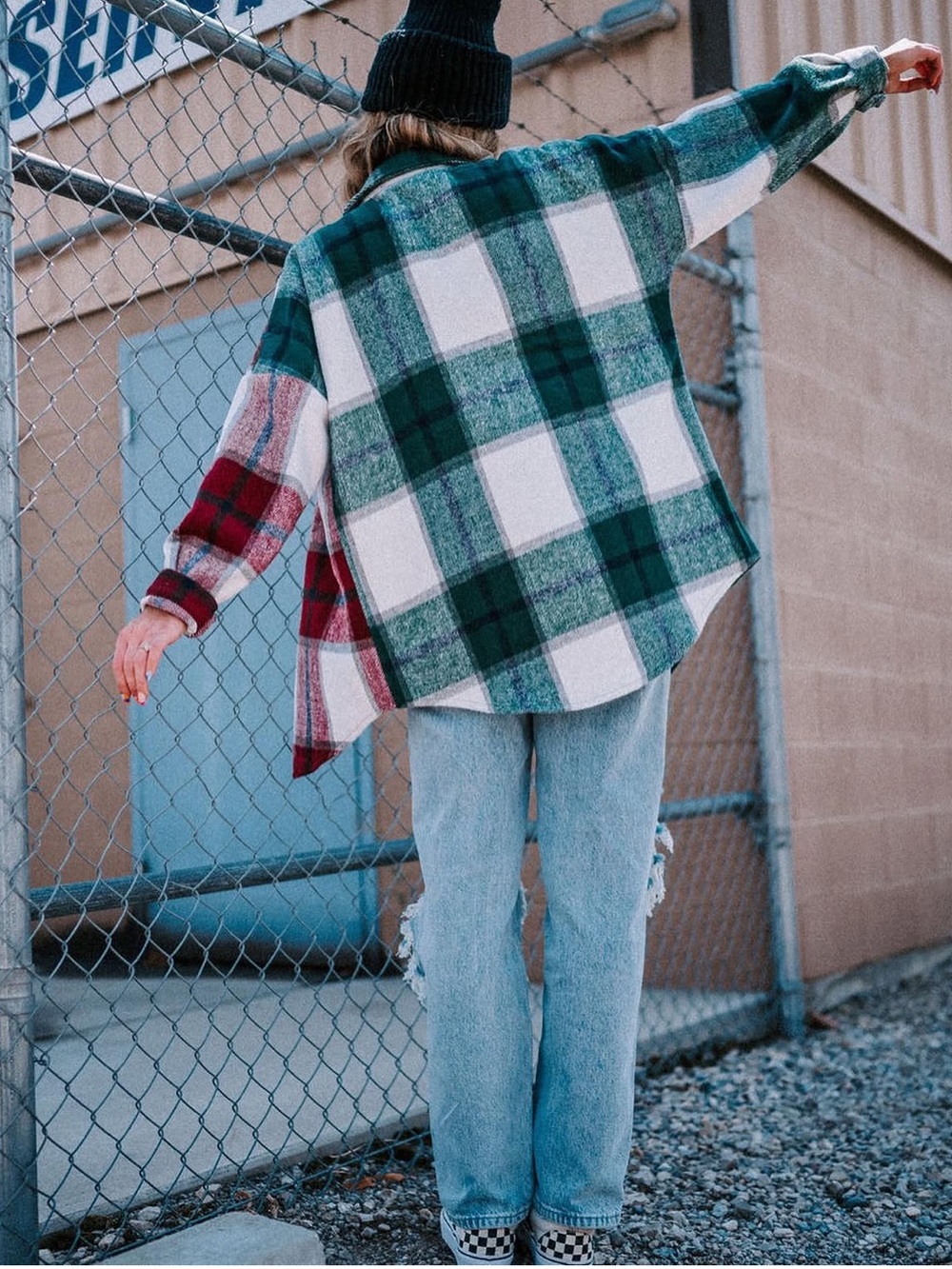 Dressed in Lala Plaid Flannel - Picture 3 of 9